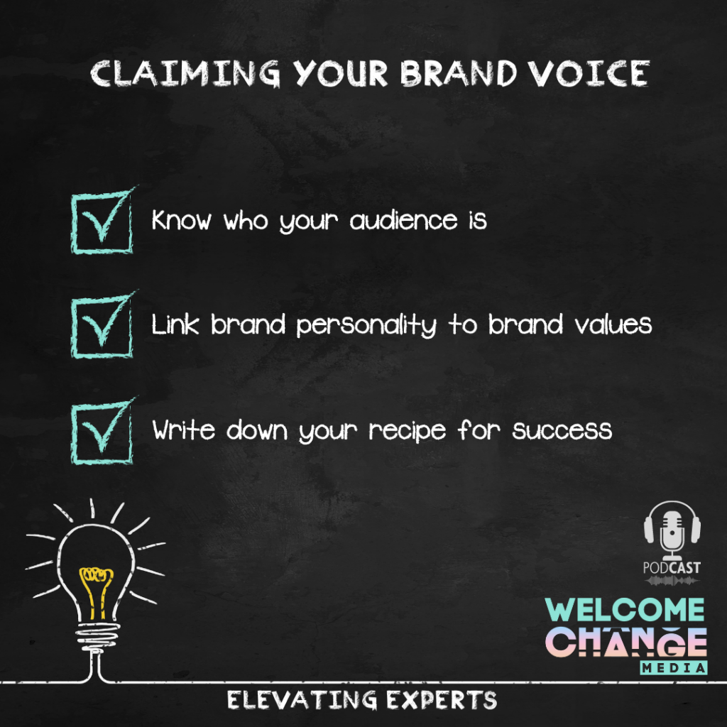 EE2.02 Chalkboard "claiming your brand voice"