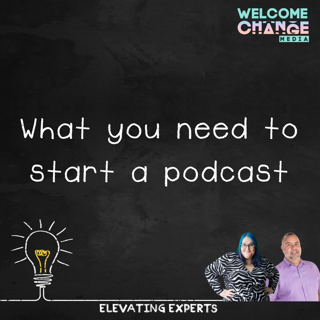 What you need to start a podcast