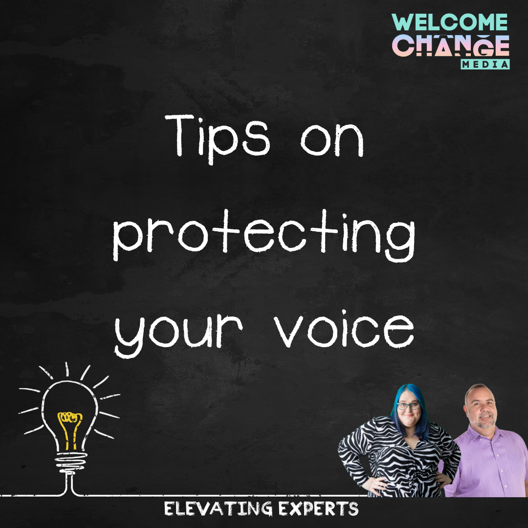 Tips on protecting your voice